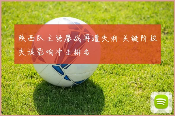 陕西队主场鏖战再遭失利 关键阶段失误影响冲击排名