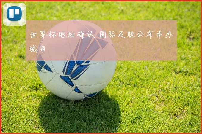 世界杯地址确认 国际足联公布举办城市