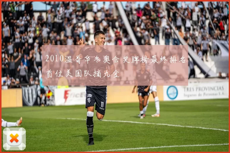 2010温哥华冬奥会奖牌榜最终排名首位美国队摘九金